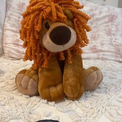 Aurora Jazzy Lion Yarn Plush