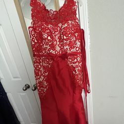 Red Corset Formal/Prom Dress 