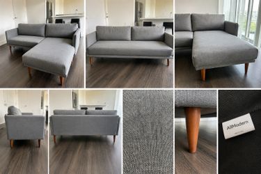L shaped couch from a clean pet free home