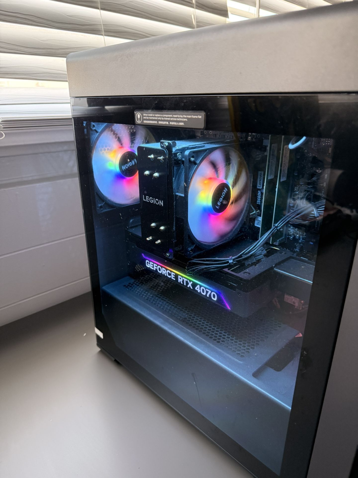 Legion Gaming PC with GeForce RTX 4070