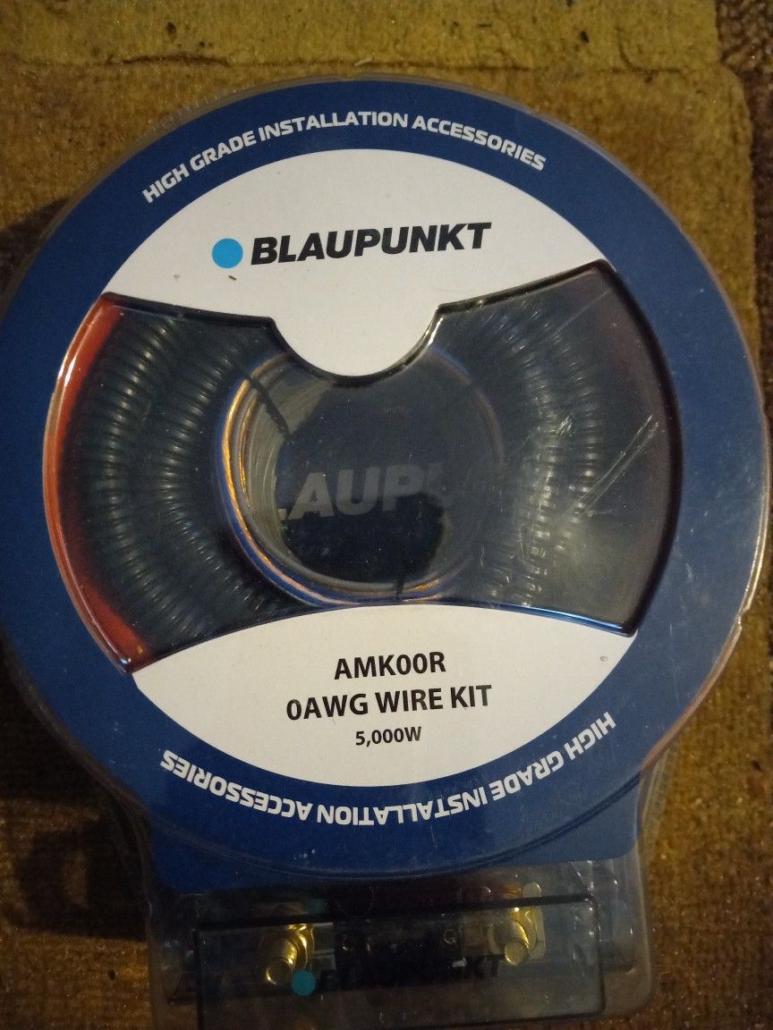 New 0 Gauge Amp Kit