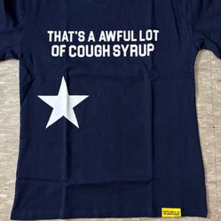 Off a lot of cough syrup shirts, purple jeans, chrome, hearts, hoodies, and more