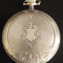 Rare Elgin Pocket Watch Gold Plated 15 Jewels