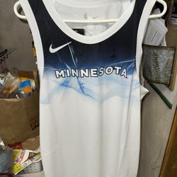Minnesota Timberwolves Authentic Player Jersey -City Edition - Size XL 