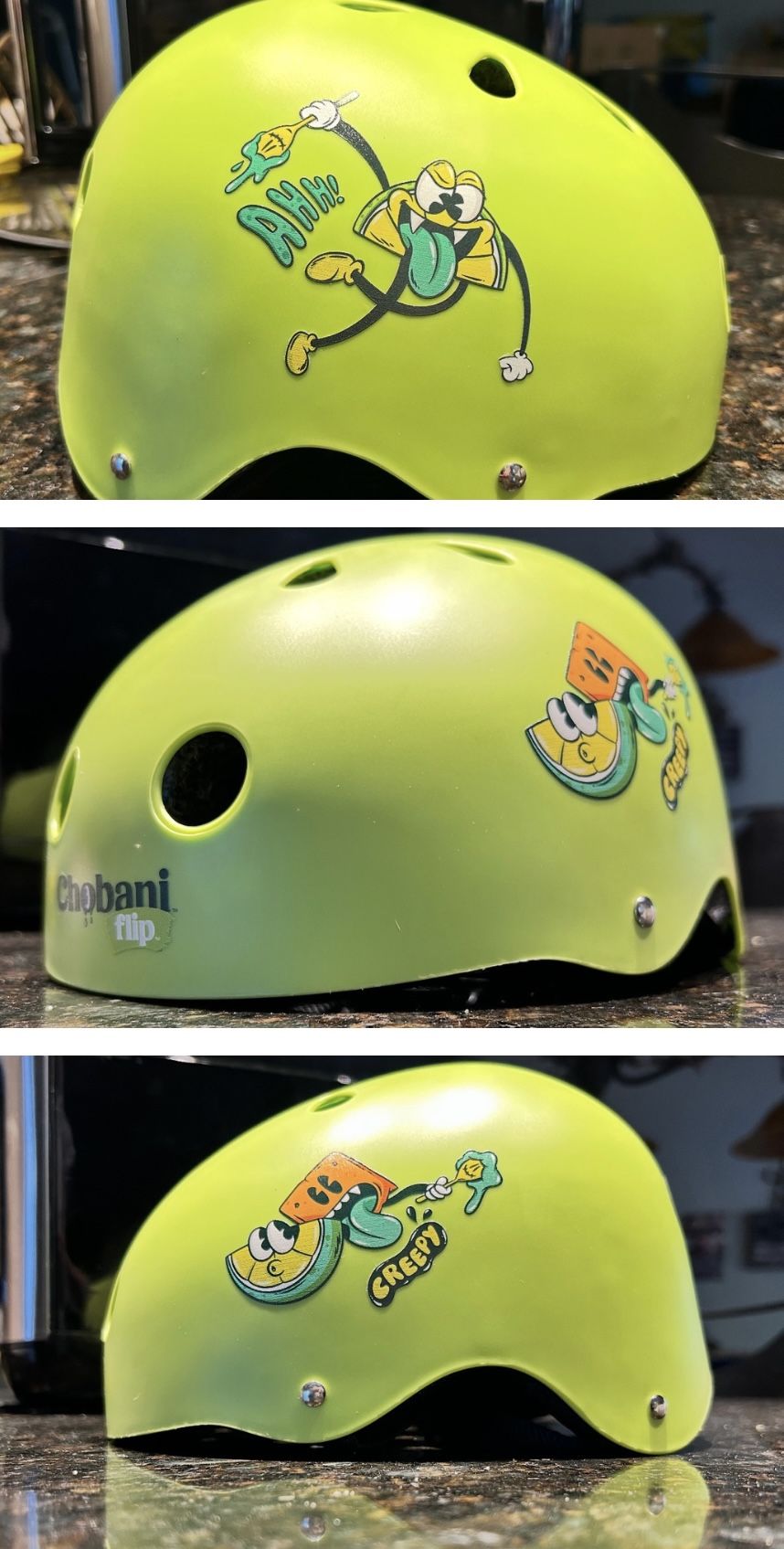 Chobani Halloween Promo Helmet
