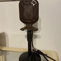 Vintage RCA Ribbon Microphone REVAMP MODIFIED WITH Stand WORKING..PLEASE READ!!