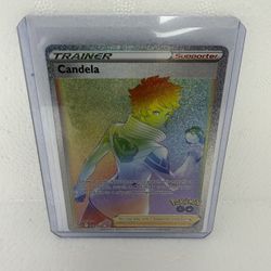 Pokemon TCG - Candela 083/078 Pokemon GO | Trainer Supporter Secret Rare NM