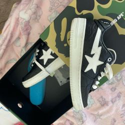 BAPE SHOES SIZE 4 UK KIDS US SIZE 6 WOMENS