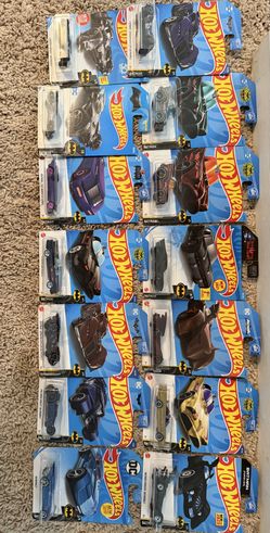 Hot wheels Batman collection
