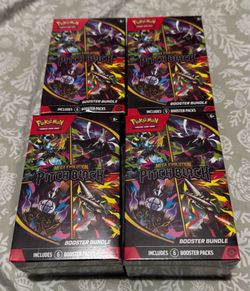 Pitch Black Pokémon Booster Packs