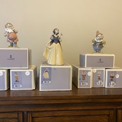 Lladro Snow White and The Seven Dwarfs  