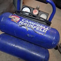 (100 PSI)  "CAMPBELL HAUSFELD" AIR COMPRESSOR