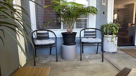 Outdoor chairs Black