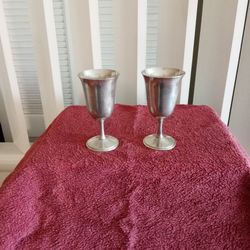 Vintage F.B. Rogers Silver Co. 6.25" Tall Chalice/Goblet