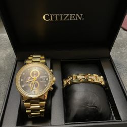 Citizen Watch And Bracelet