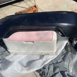 2010 Honda Civic Back Bumper-Black