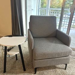 Arm Chair For Living Room With Coffee Table 