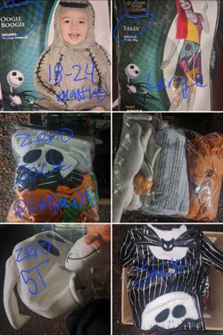 Nightmare before Christmas costumes