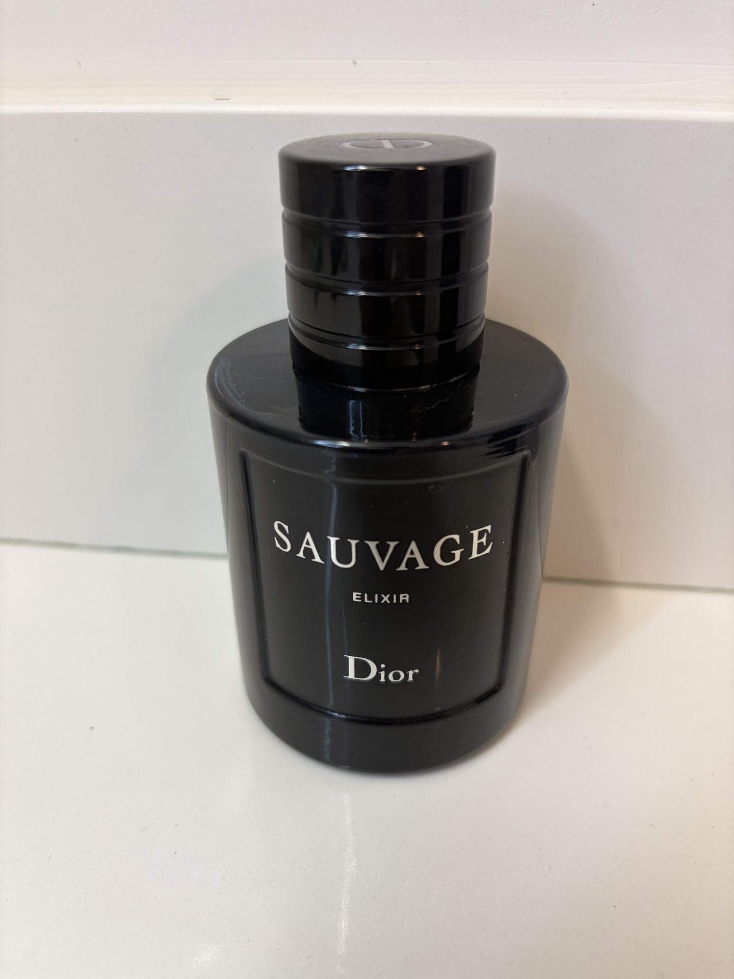 Dior Sauvage Elixir 3.4oz. 75 percent Full. Retails for $250 Parfum Perfume Cologne 