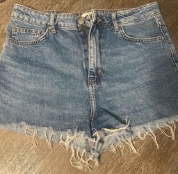 Denim shorts