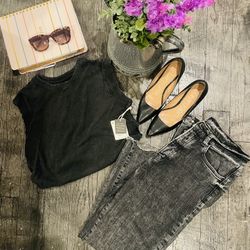 Casual Outfit Size 6 Jean Medium Shirt 6.5 Shoes
