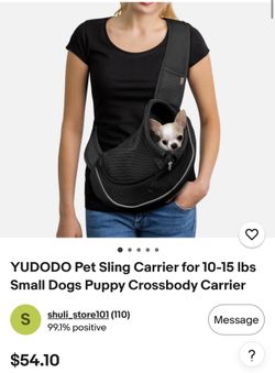 Pet Carrier Sling.