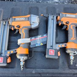 Ridgid Pneumatic 18-18-Gauge Narrow Crown Staple 1-1/2" Finish Stapler