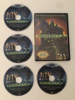 Godzilla Animated Cartoon DVD 40 Episodes 