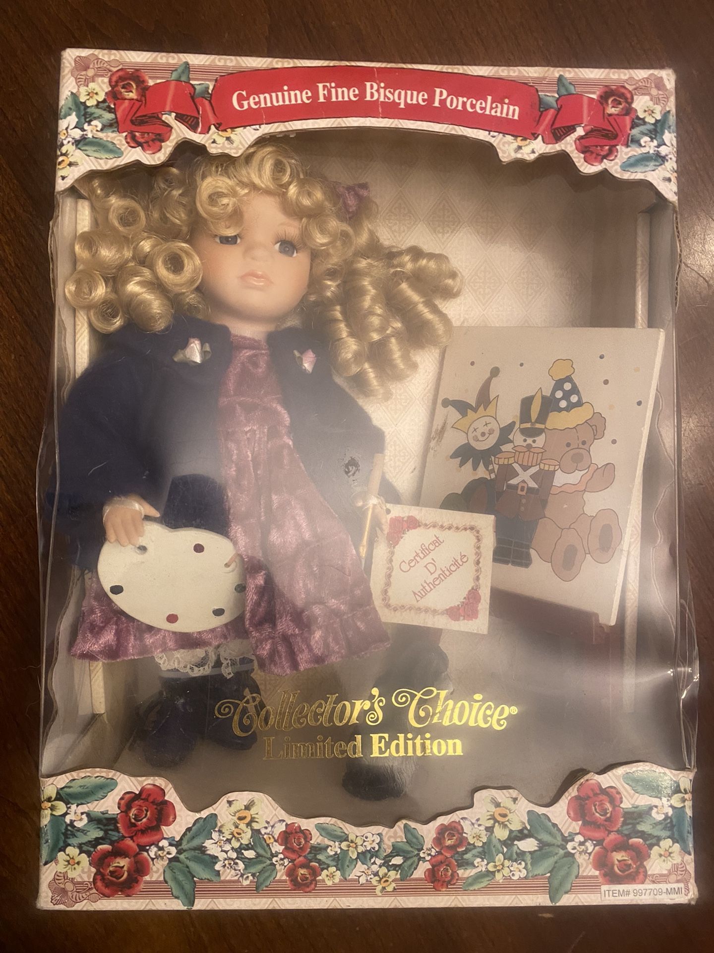 Brand New Porcelain Doll