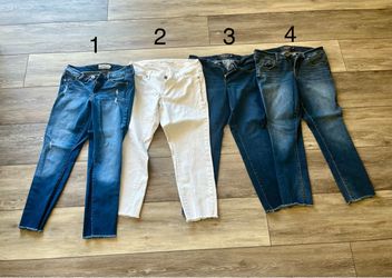 Women’s Size 10 Torrid Boyfriend Crop Denim, $15 ea or all 4 for $40