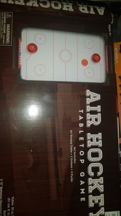 Air hockey mini table