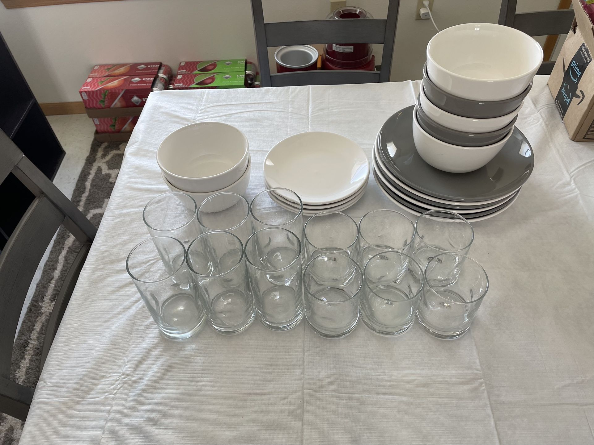 Complete Project 62 Dish & Glass Set