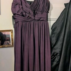 Brand New Plum Zara Dress Medium