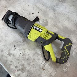The Ryobi RJ1861V 12 Amp Corded Reciprocating Saw 