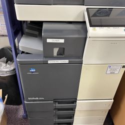 Konica Minolta Bizhub C284e A3 Color Laser Multifunction Printer On Wheels