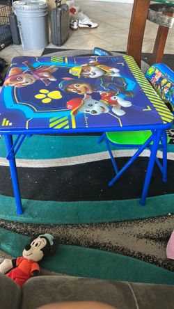 Free kids table and chair