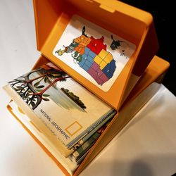 Vintage National Geographic Close Up Map Box-Reduced Again 