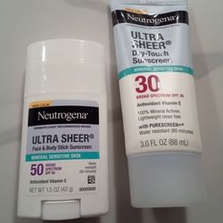 Neutrogena SPF 50 Zinc Mineral Sunscreen