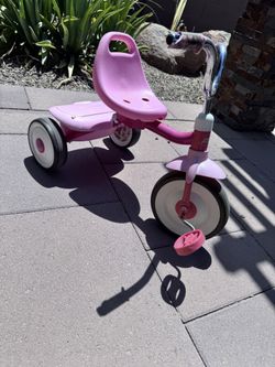 Pink Radio Flyer Tricycle 