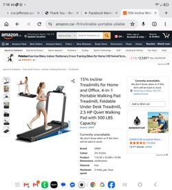NEW U17F Foldable Walking Pad Treadmill – Incline