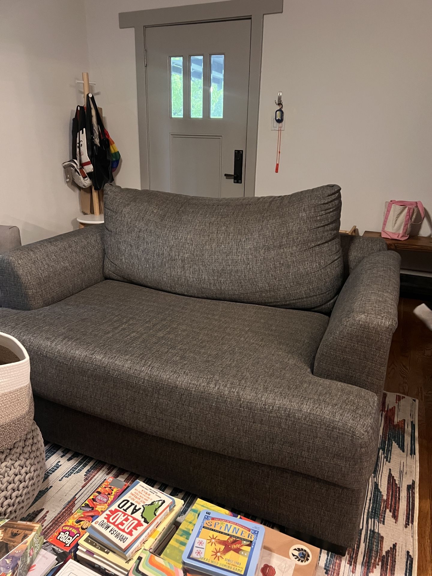 Grey Loveseat