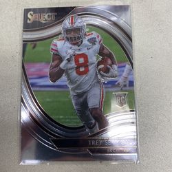 Trey Sermon Rookie Card