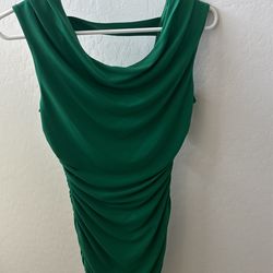 Green dress