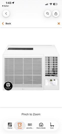 18000 BTU LG Air Conditioner and heater
