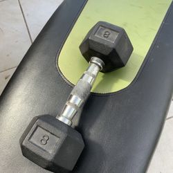 8 Lb Dumbbell Free 