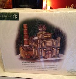 Dickens Village Williams Gas Works