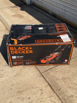 BLACK+DECKER 20 in. 13 AMP Corded Electric Walk Behind Push Lawn Mower