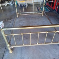Antique Brass Bed