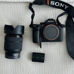 Sony A7III Body, Battery, + Kit Lens (FE 3.5-5.6/28-70) - AVAILABLE