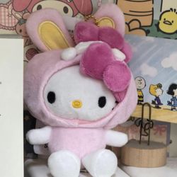 Hello Kitty, Plush Keychain